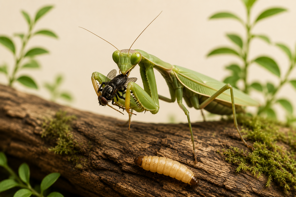 Mantis & Invertebrate Food