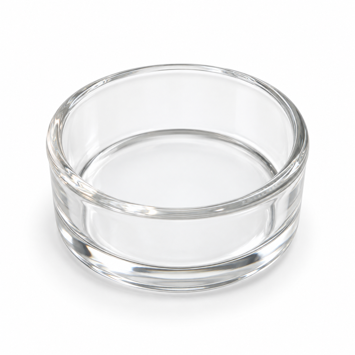 Large Glass Feeding Dish – 3.7 cm