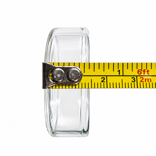 Large Glass Feeding Dish – 3.7 cm