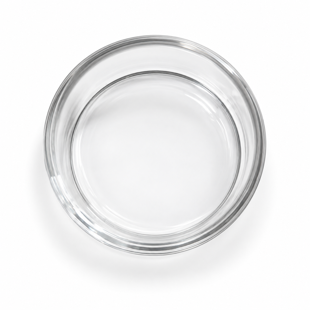 Small Glass Feeding Dish – 3 cm