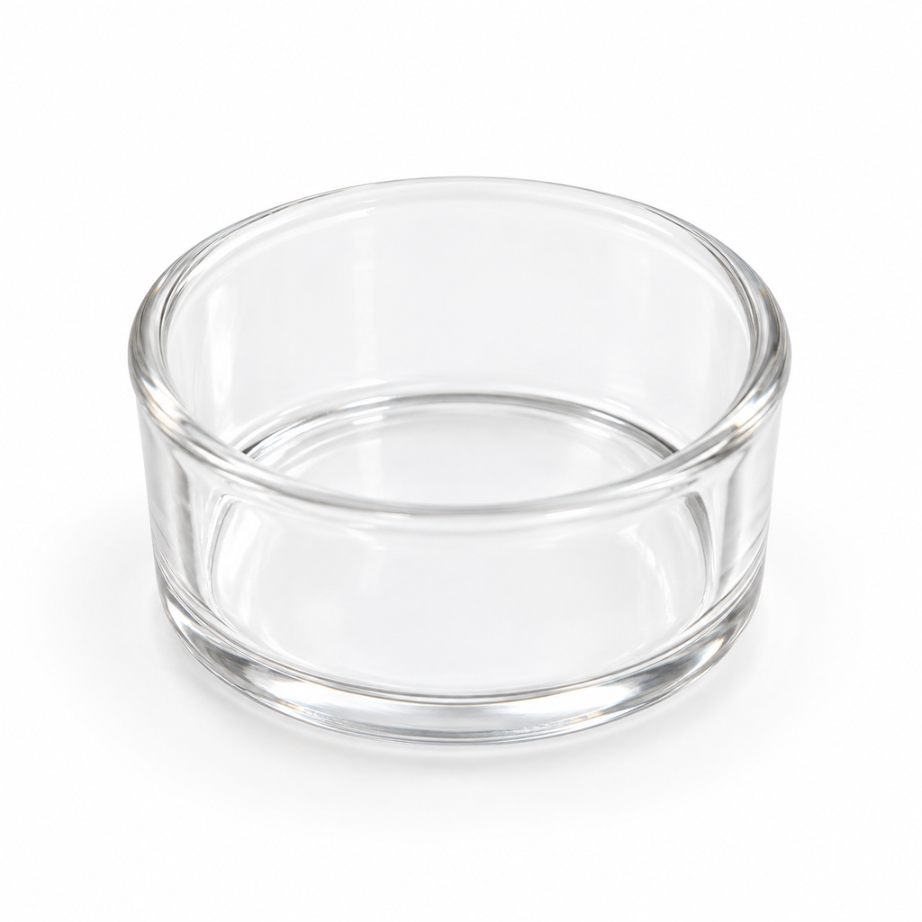Small Glass Feeding Dish – 3 cm