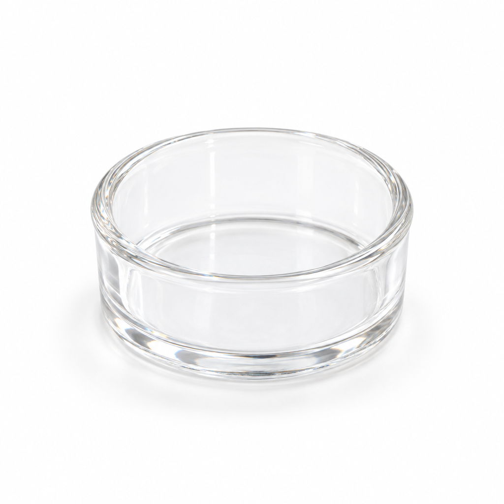 Large Glass Feeding Dish – 3.7 cm
