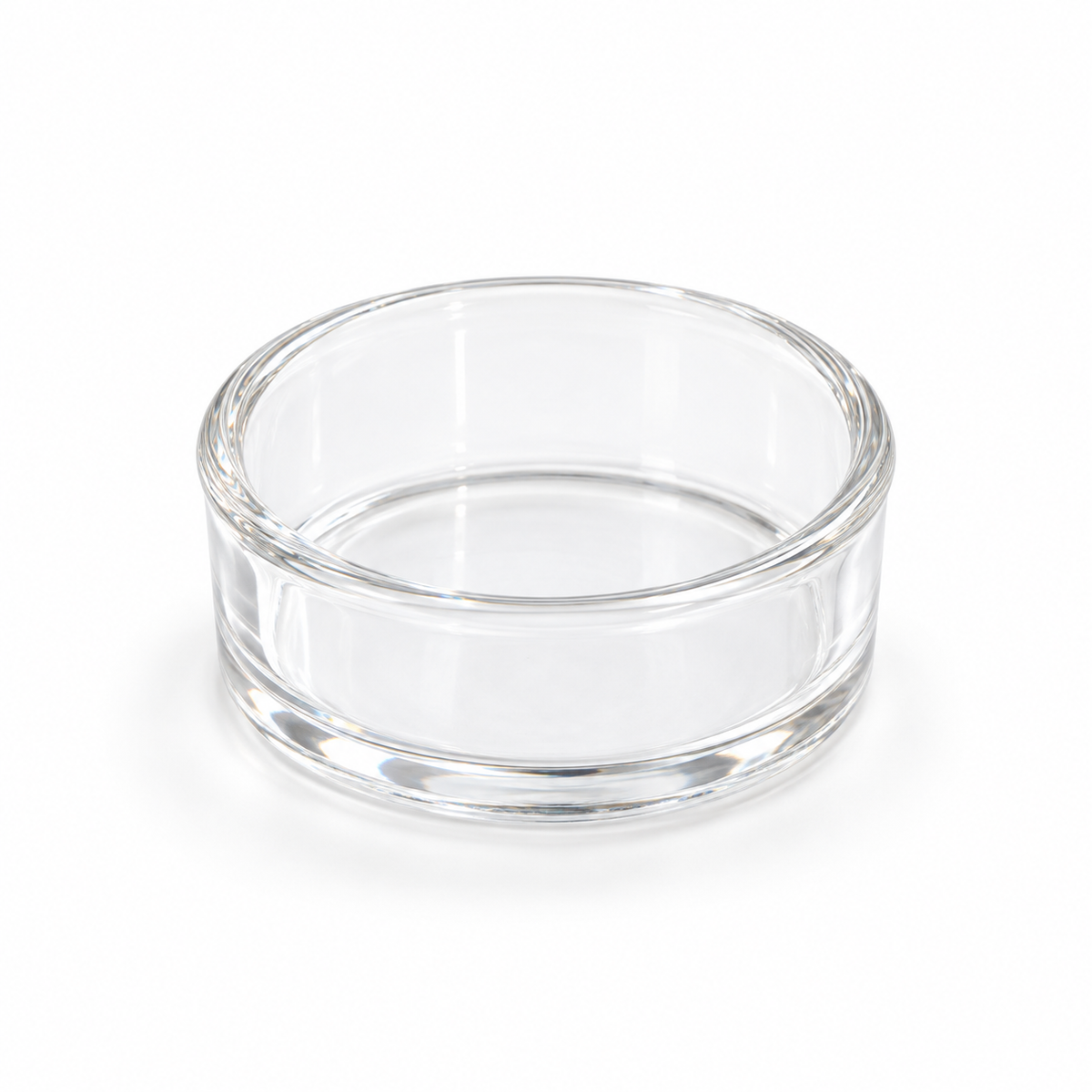 Large Glass Feeding Dish – 3.7 cm